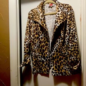 Animal Print Blazer